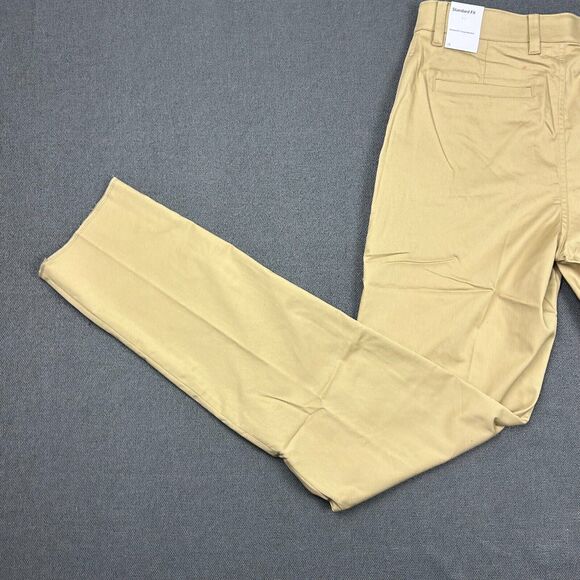 Nike Golf Pants Mens Size 32x35 Medium Tan Dri-FIT UV Standard Fit Chino NWT - Picture 14 of 16